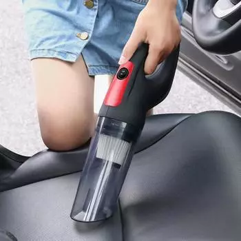 Mini Wireless Carpet Vacuum Cleaner Handheld Auto Interior Vaccum Cleaner Rechargeable Cordless Dust Cleaner Pet for Home белый
