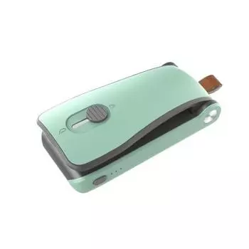 Мини-запайщик пакетов с резаком, перезаряжаемый через USB термосварщик, 3-уровневый регулируемый инструмент для быстрого запечатывания