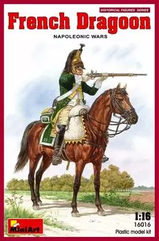 Miniart French Dragoon Napoleonic Wars Plastic Model 1/16