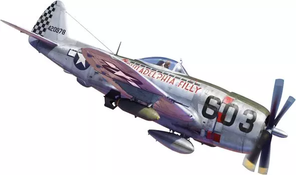 Miniart Thunderbolt Basic Kit Plastic Model MA48023 1/48 P-47D-30RE
