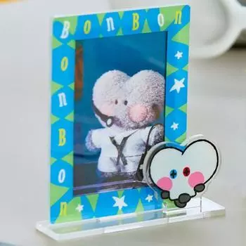 Миниатюрная акриловая подставка для фотокарточек Line Friends Truz bonbon