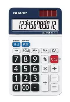 Миниатюрный калькулятор Sharp Nice Size 12 цифр EL-154HX