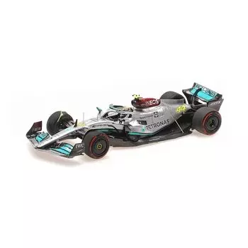 minichamps 1/43 mercedes AMG F1 W13#44 hamilton Hungarian GP 2022 MINICHAMPS mini car resin model