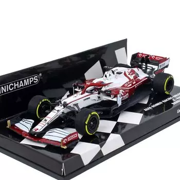 Minichamps Alfa Romeo Racing Oren C41 2021 Bahrain GP Raikkonen 1/43 K.