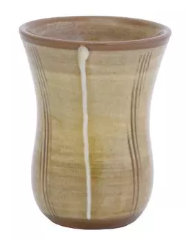 Mino Ware Single Beer Ichichin Yellow Glaze