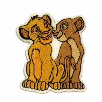 Minoda Lion King Patch Simba Nala Small D01Y1115 &