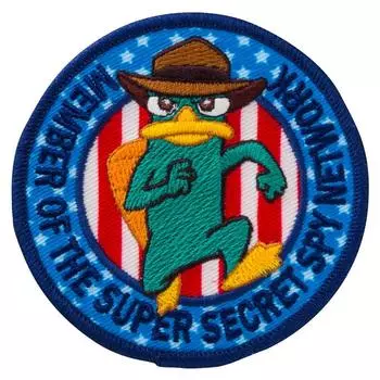 Minoda Phineas and Ferb Cotton Patch for both iron and seal SSSN D01Y5964