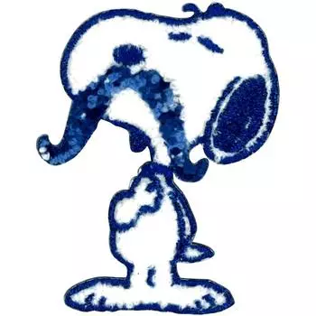 MINODA SNOOPY Fluffy Sagara Patch Beard S02Y9211