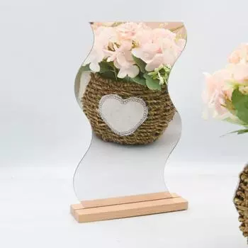 Mirror Sticker Clear Image Self-adhesive Waterproof Ins Style Irregular Decorative Acrylic 3D A