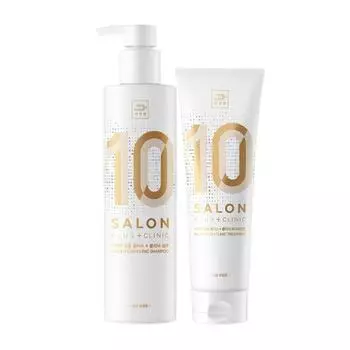Mise En Scene Salon Plus Clinic 10 Шампунь и средство для лечения поврежденных волос 500 мл/250 мл (7 вариантов) Treatment 1PCS