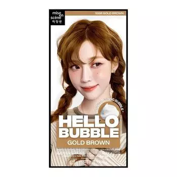 Mise-en-scne Краска для волос Hello Bubble, золотисто-коричневая, 1 шт.