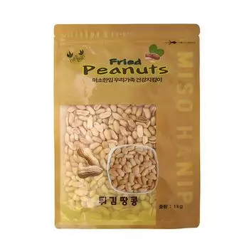 Miso-bite fried peanuts, 1 kg, 1 piece, Korean nuts