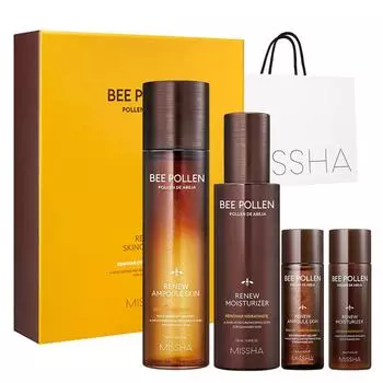 Missha Bee Pollen Renew Special Skin Care Set, 1 set