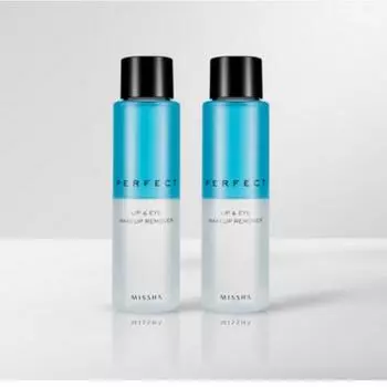 MISSHA Perfect Средство для снятия макияжа с губ и глаз 155 мл 2 шт.
