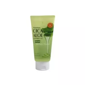 Missha Premium Cica Успокаивающий гель с алоэ 300мл, 1 шт.