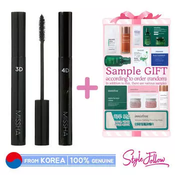 [MISSHA] Тушь для ресниц 3D/4D 7г (1pc) 4D Mascara