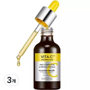 Missha Vita C Plus Blemish C Эластичная ампула, 40 мл, 3 шт.