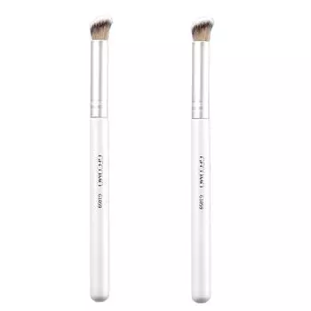mitas Concealer 2 S x S makeup foundation base cosmetic point makeup makeup round beautiful makeup dark pore cover brush, pieces, size, brush, brush, белый