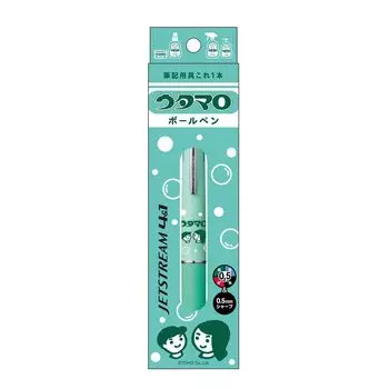 Mitsubishi Pencil Jet Stream Utamaro Green 4&1 0,5