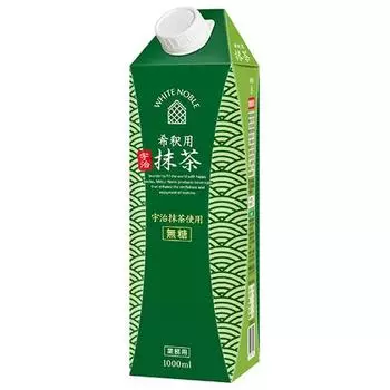 Mitsui Norin White Noble Diluted Matcha 1 л бумажная упаковка x 6 шт.