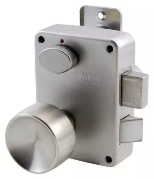 Miwa Lock Easy Replacement Door Lock Surface Box Lock Series Открывание справа 10896 U9PMK-HS серебряный