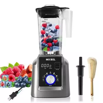 Миксер MIXBEL большой емкости коммерческий миксер коммерческий блендер с функцией таймера 2 л 2200 Вт соковыжималка миксер 48000 об/мин высокоскоростное вращение многофункциональный