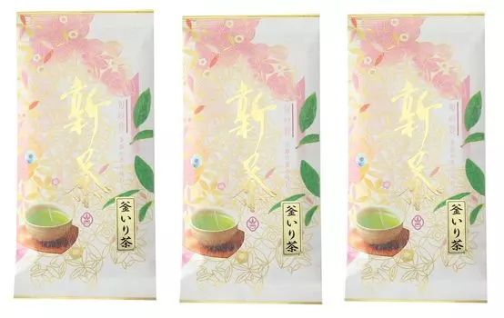 Miyazaki Economic Federation Direct Sales New 80g x 3 Green Natural Flavor Tea, Kamairicha, bags, Tea,