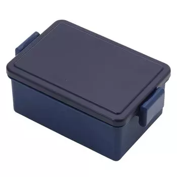 Miyoshi Seisakujyo квадратный интегрированный квадратный ланч-бокс со льдом M bento box Berry blue 15 x x 6 см 400 мл 1-уровневый ланч-бокс для женщин и детей с