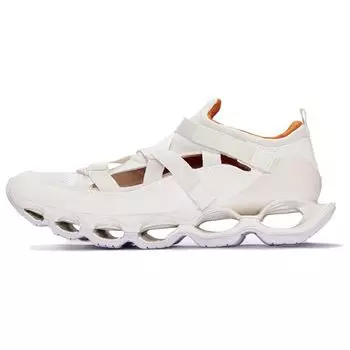 Mizuno Белые кроссовки унисекс с ремешком Wave Prophecy Оранжевые D1GA225102 40