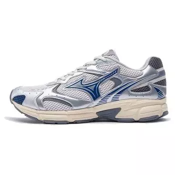 Mizuno Cyclone Speed 2K Удобные износостойкие дышащие повседневные кроссовки с амортизацией Кроссовки унисекс Fantasy-Silver D1GH222913