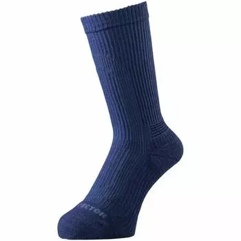 Mizuno Dry Vector Thin Pile Socks Indigo Free for Outdoor Travel and Walking Men s (B2JX0004), Blue, Size,