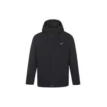 Mizuno Essential Series 3 в 1 ветрозащитная водонепроницаемая стеганая легкая куртка-пуховик унисекс черная K2CN36D209 M