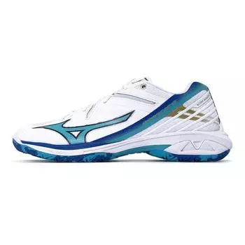 Mizuno Кроссовки Wave Claw 3 Wide White Pageant Blue Unisex 71GA244302 36.5