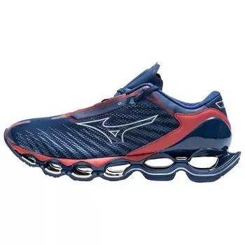 Mizuno Prophecy 12 удобные модные амортизирующие нескользящие дышащие низкие кроссовки для марафона мужские кроссовки оранжевые красные синие J1GC230007 40.5