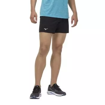 Mizuno Running Wear Pants Shorts 360 Degree Pocket Storage S Multi-Pocket Men s Black/Black (J2MB8510)