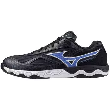 Mizuno Table Tennis Shoes Wave Medal 7 Stability Cushioning Resilience Indoor Gym Dark Gray x Blue x White cm 2E 28.5