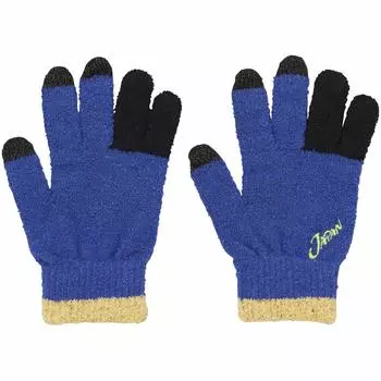 Mizuno Tennis Gloves for Japan National Team Size F Support, 62JY9X52, Blue, Japan, (Free Size)