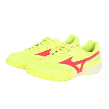 Mizuno Кроссовки для мини-футбола унисекс Morelia Sara JP TF 45 желтые красные