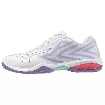 Mizuno Wave Claw EL 2 Wide Violet Indigo Camellia Rose Men Sneakers Purple White 71GA258368 39