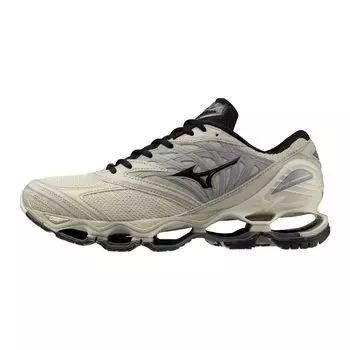 Mizuno Wave Prophecy LS Casual Light Gray and Size 2E Sneakers, Black, 28.5 cm,