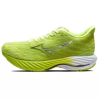 Кроссовки унисекс Mizuno Wave Rider 28 Neo Lime Green Black Acid-Lime J1GC240309 40