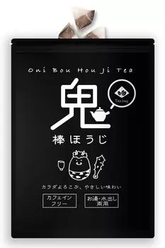Mizutama Farm Onibo Hojicha Чайные пакетики 4 г x 50 пакетиков, но нежные Hojicha Домашний чай для детей от 0 лет и старше Чайный пакет Onibo [без кофеина / без кофеина] (Демон