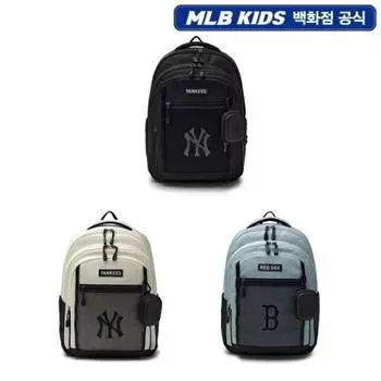 Mlb Kids Senior Grade Basic Mesh Backpack blacks/FREE