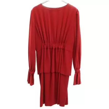 MM6 Maison Margiela сделано в Италии Цельный комбинезон с длинным рукавом 40 Красный Женский Б/у