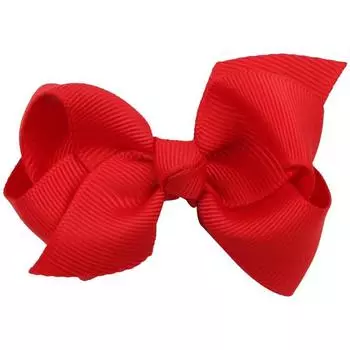 много лент Grosgrain косички банты эластичные резинки для волос резинки для волос держатели новогодние аксессуары для волос для маленьких девочек подарок one size красный
