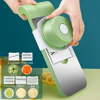 Многофункциональная кухонная овощерезка, терка для нарезки картофеля кубиками, измельчитель, артефакт, бытовая ручная защита, измельчитель овощей