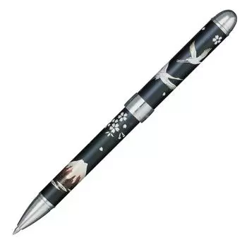 Многофункциональная ручка Sailor, 2 цвета + острый элегантный журавль, черный 16-0334-220
