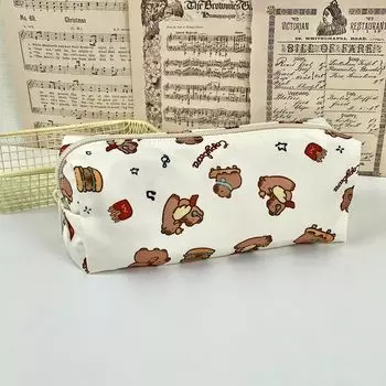 Многофункциональная сумка для ручек Большая вместимость Capybara Канцелярская сумка Органайзер для канцелярских принадлежностей Школьный офис Высокое качество
