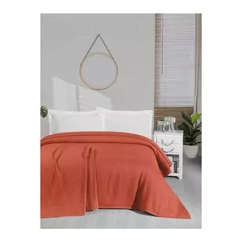 Многофункциональное покрывало из 100% хлопка королевского размера Four Seasons Pique 240 x 260 см