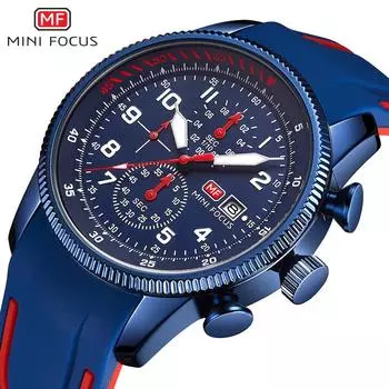 Многофункциональные водонепроницаемые кварцевые часы Air Watch, спортивные, светящиеся в темноте, мужские часы с силиконовым ремешком